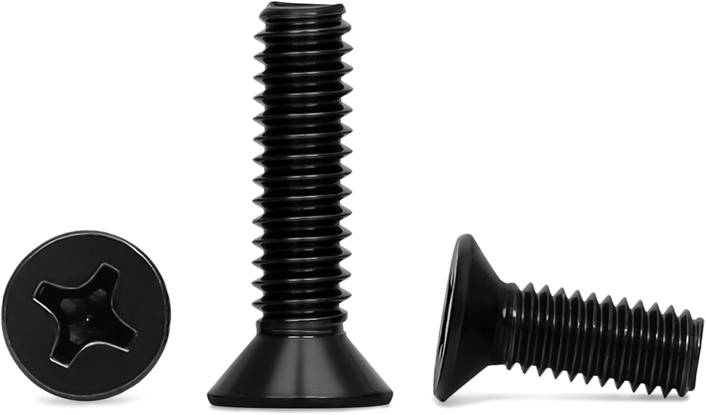 Tornillos M3x6mm acero inox 304 acabado negro 50uds