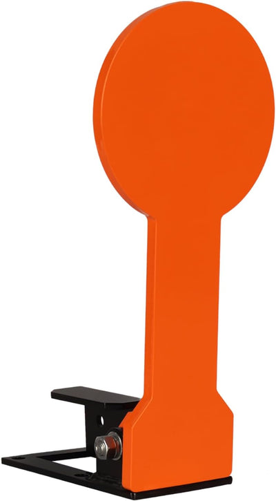 Popper acero tiro blanco 3/8 AR500 6 clásico naranja