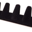 Soporte anillo terciopelo negro 6"