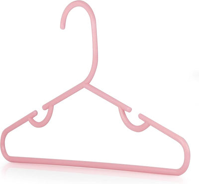 Perchas infantiles para guardería 20uds rosa
