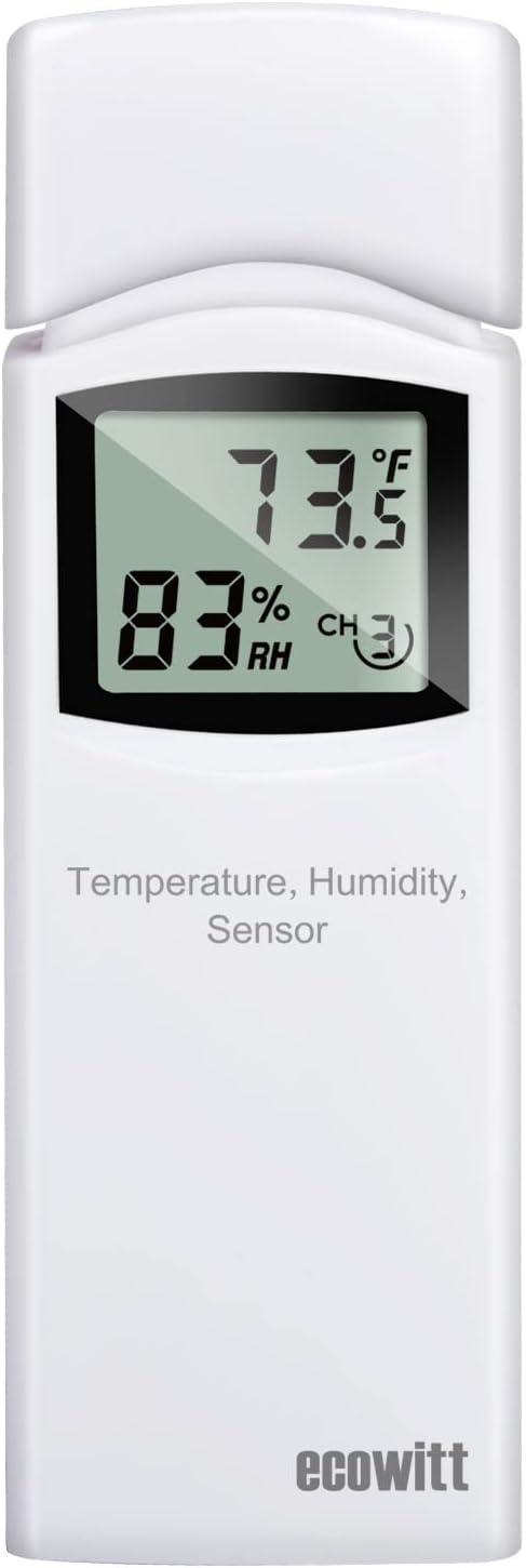 Termómetro inalámbrico LCD con sensor humedad ℃/℉