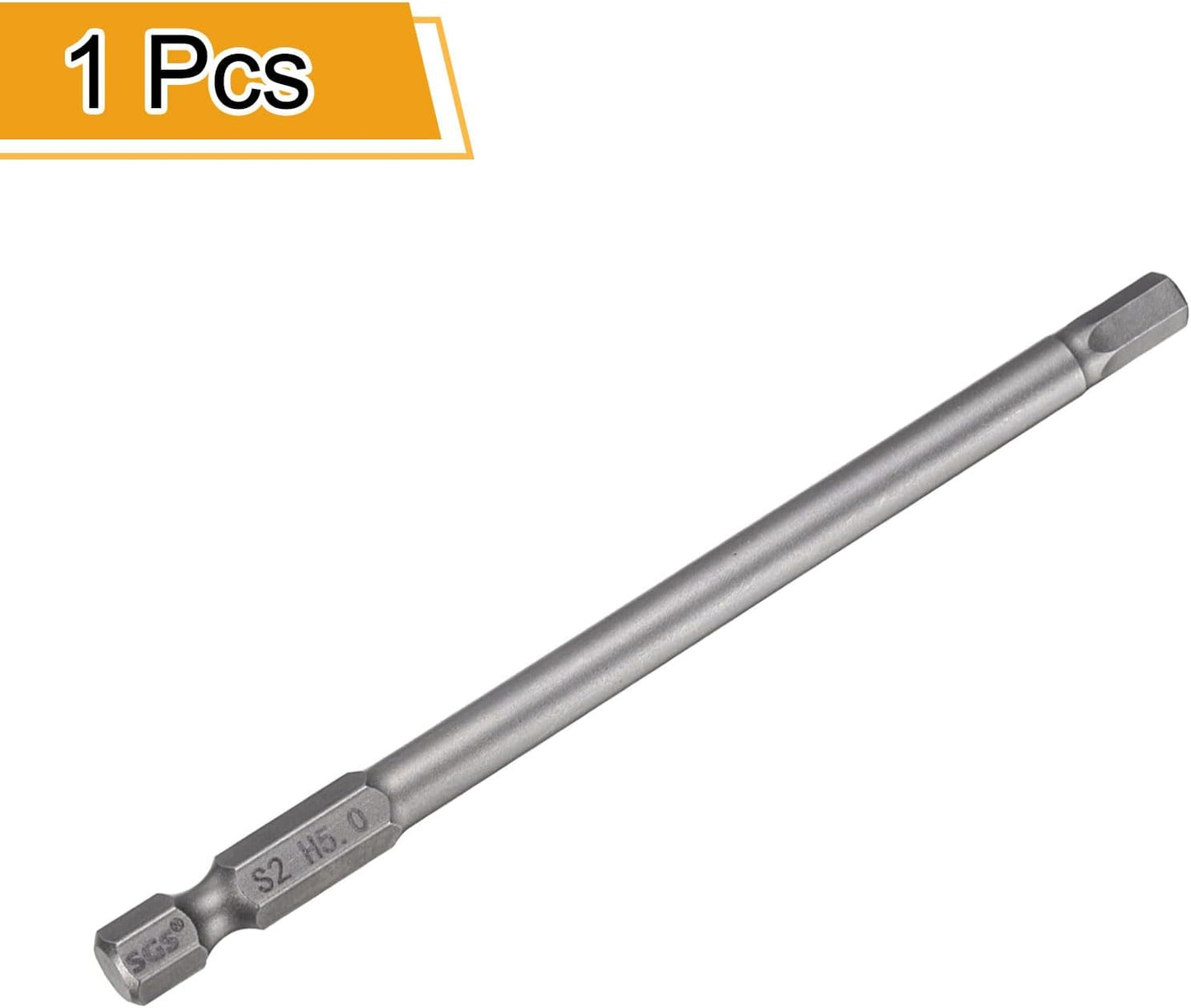 Llave de broca hexagonal 0.197pulg 110mm vástago magnético