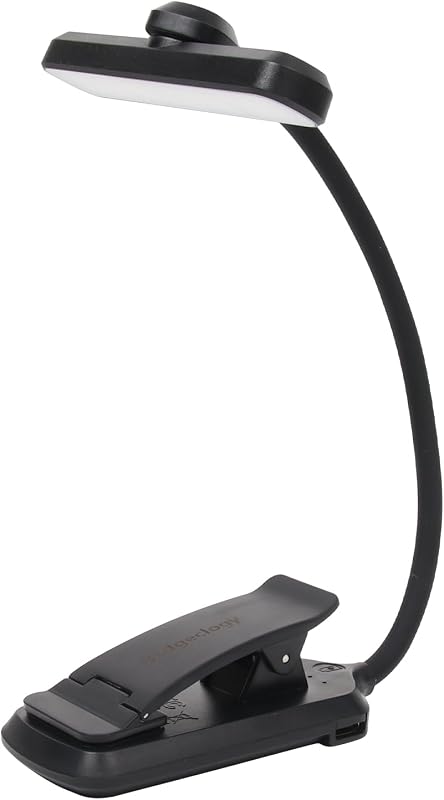 Luz libro LED recargable 3 temperaturas para lectura en cama