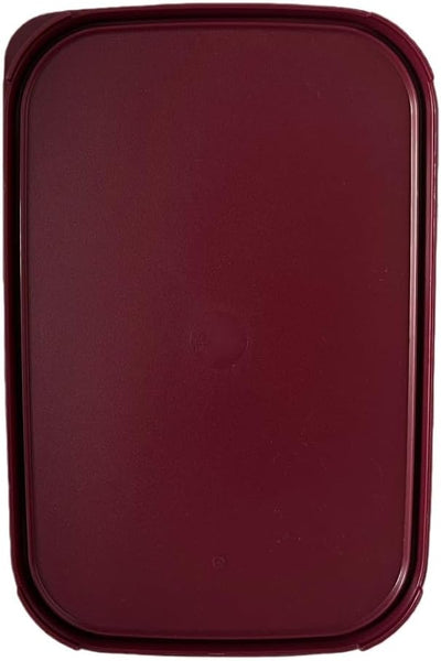 Sello de repuesto Tupperware rectangular color burdeos