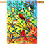 Bandera Bienvenida 28x40" Doble Cara Exterior
