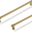 Tiradores Bronce Champán 10" Pack 5 Cajones Cocina