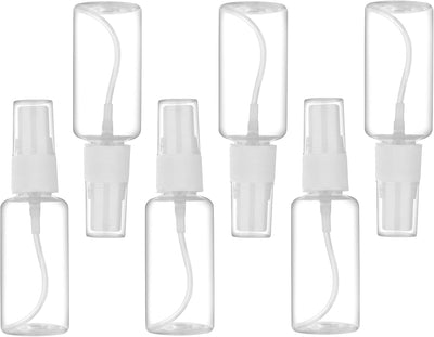 Botella pulverizadora plástico 1oz mini vacía viaje set 6