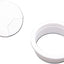 Ojal escritorio plástico 2-3/4 pulg color blanco pack 20