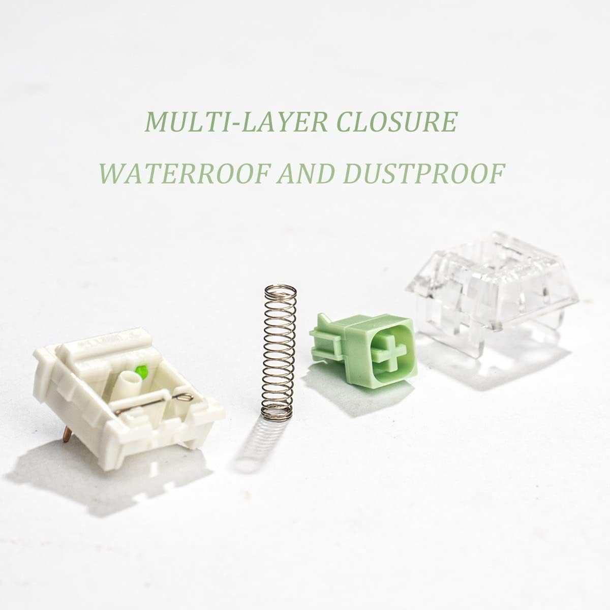 Interruptor Kailh Box Jade RGB 3 pines IP56 para teclado