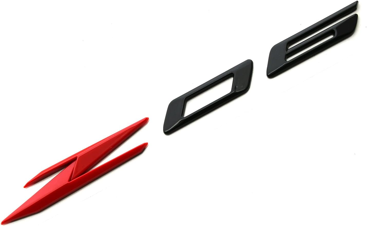 Placa identificación emblemas Z06 3D comp C2024 negro rojo