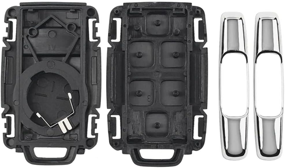 Funda control remoto sin llave coche Chevy Tahoe Plata