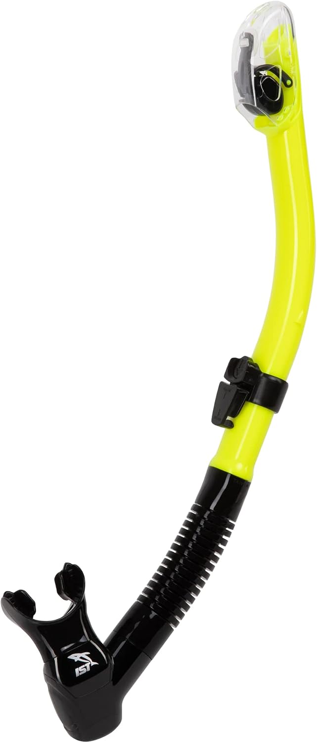 Snorkel seco con tubo flexible y protector salpicaduras