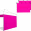 Paredes toldo 10x10 pack 3 protectores UV impermeables