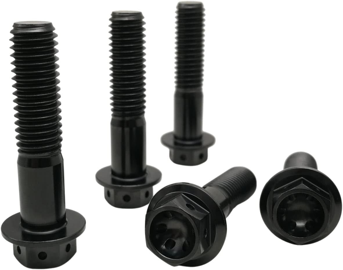 Tornillos Titanio Gr5 M10x1.0 5 Pzas