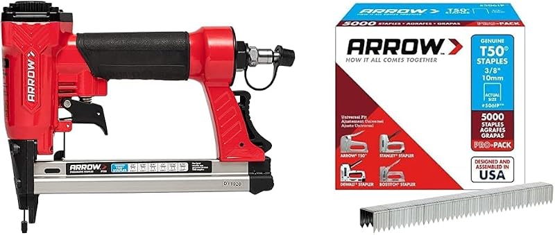Pistola grapas neumática T50 506IP para madera y tapicería