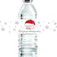 100 Etiquetas Navideñas para Botellas Agua Baby Shower