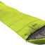 Saco dormir térmico para momia color verde limón
