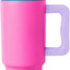 Vaso niños 24oz acero inox asa tapa silicona reutiliz.