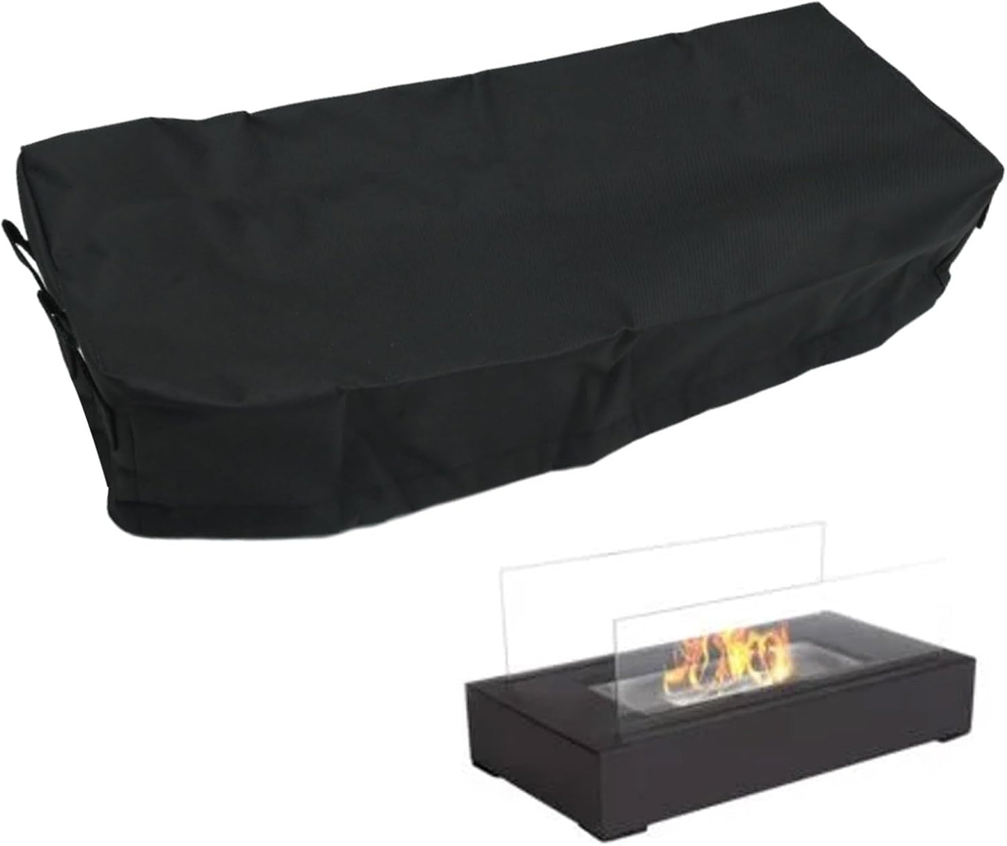 Cubierta chimenea patio tela Oxford PVC 19.5x4.5