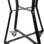 Carrito rodante para Big Green Egg acero resistente