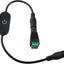 Interruptor LED táctil 12V 2A con conector CC