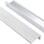 10 Manijas Gabinete 6-1/4" Níquel Cepillado