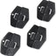 Clips guía vidrio puerta delantera GM 4 Pzas