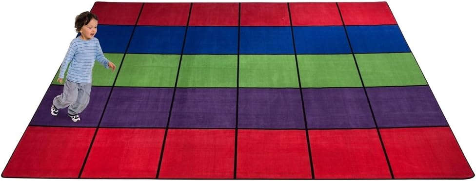 Alfombra nailon 12x10ft 30 bloques asiento múltiple