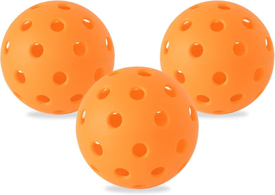 Bolas pickleball exterior 40 agujeros rebote alto con bolsa