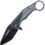 Cuchillo bolsillo acero inox Karambit 7.25"