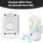 Filtro HEPA repuesto Breathe Pure Plus 12 pzas con cepillo