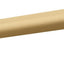 Brazo ducha moderno 16pulg óptica oro cepillado
