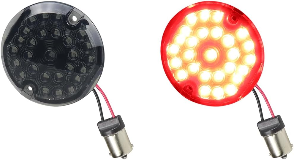 Luces LED traseras planas 3 1/4" para Harley Touring