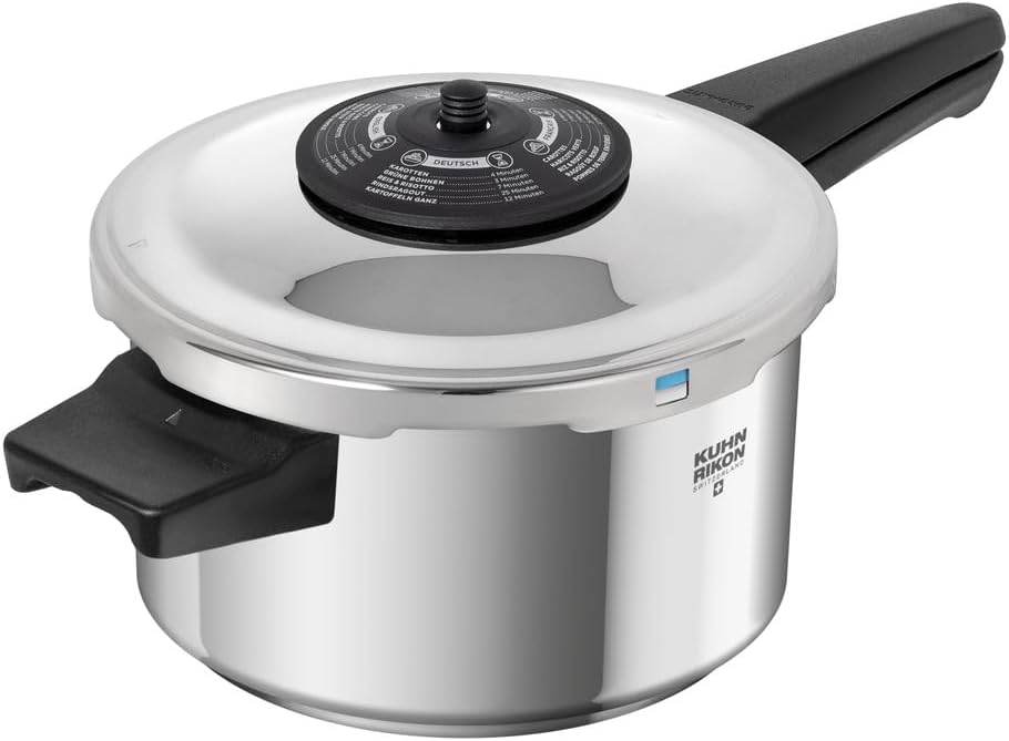 Olla a presión Duromatic NEO 3,5L base térmica gruesa Suiza