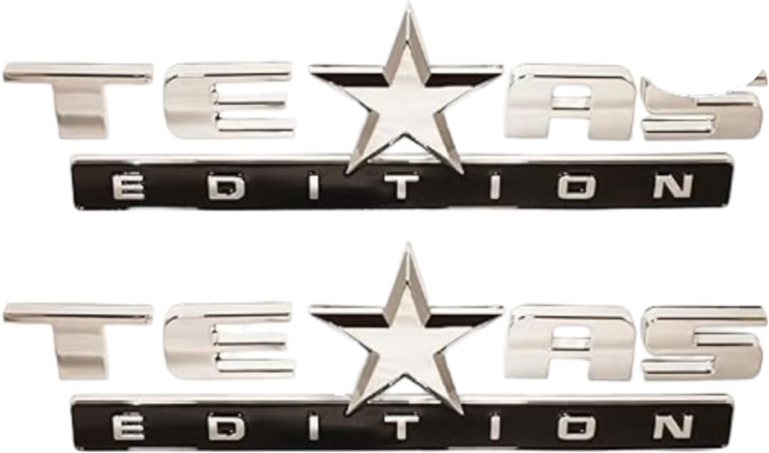 Emblema 3M negro cromo para camionetas GMC Sierra Ford