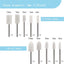 100 Brocas Fieltro Lana Comp 1/8pulg para Dremel