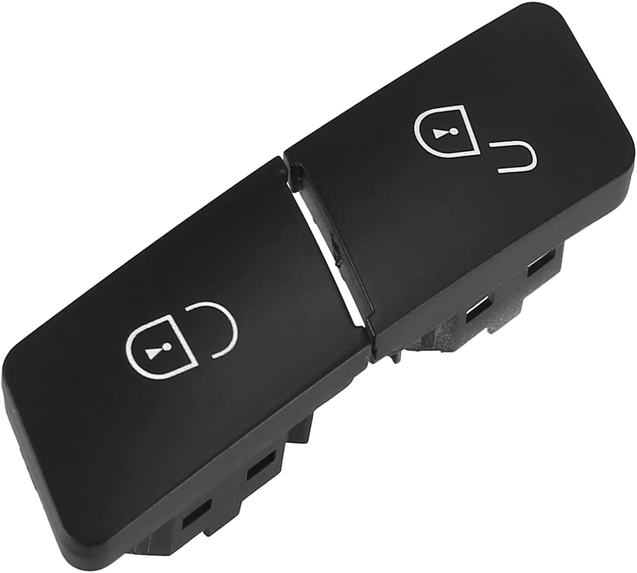 Botón bloqueo puerta izq Mercedes C300 2 Pzas negro