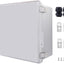 Caja eléctrica plástico ABS IP67 con pestillo acero inox