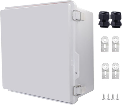 Caja eléctrica plástico ABS IP67 con pestillo acero inox