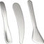 3 Espátulas Cosméticas Metal para Maquillaje y Cuidado de la Piel