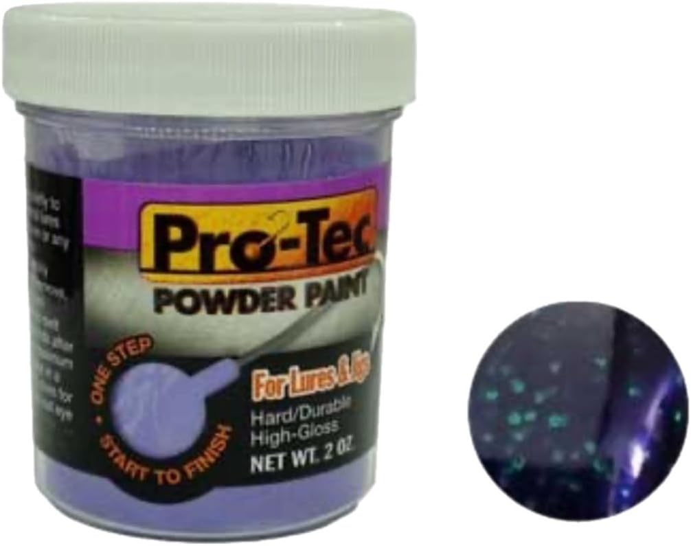 Pintura en polvo para señuelos pesca 2oz Pro-Tec