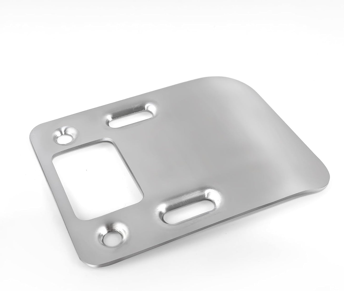 Placa acero inox 316 extensor puerta seguridad set 2