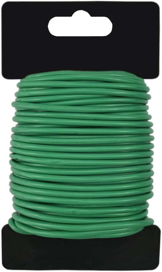 Lazos giratorios para plantas 32.8ft alambre TPR reutilizable