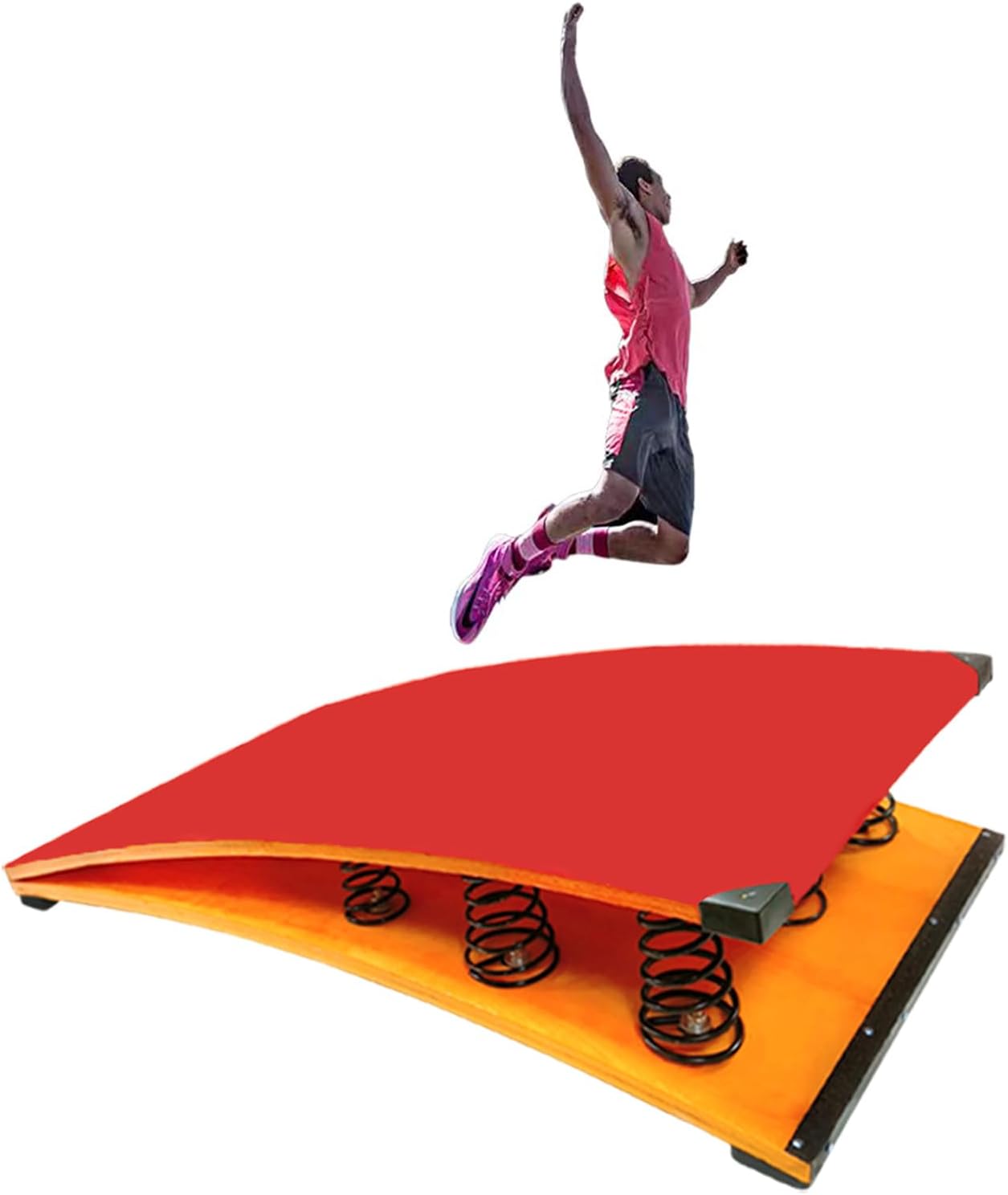 Pista de gimnasia para niños con base antiderrap