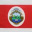 Bandera Costa Rica 3x5ft con ojales latón