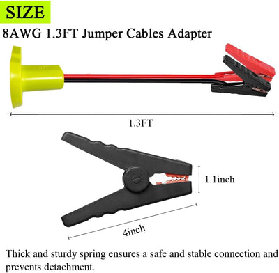 Adaptador puente batería coche 18V 1.3pies Ryo.bi