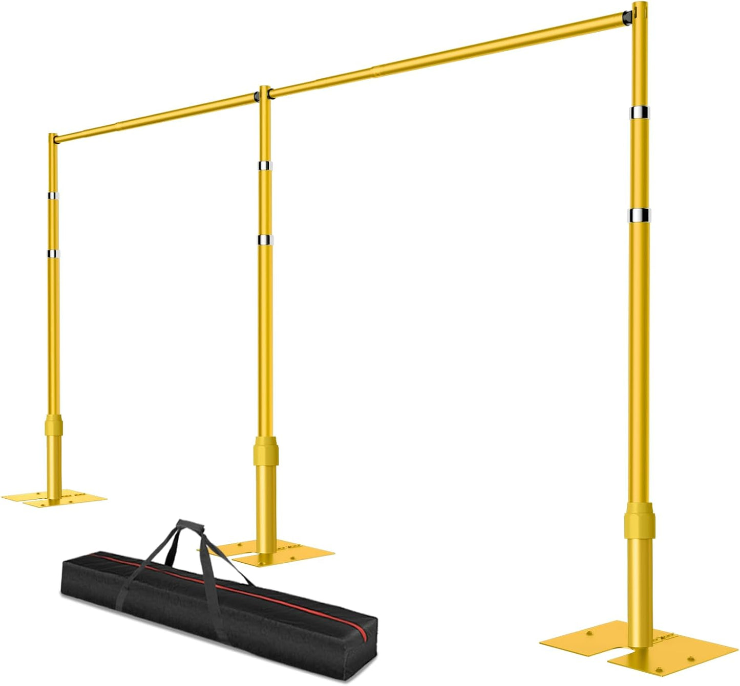 Soporte fondo ajustable 10x20ft metal para fiestas boda