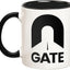 Taza Café Gate Labs 11oz Color Negro