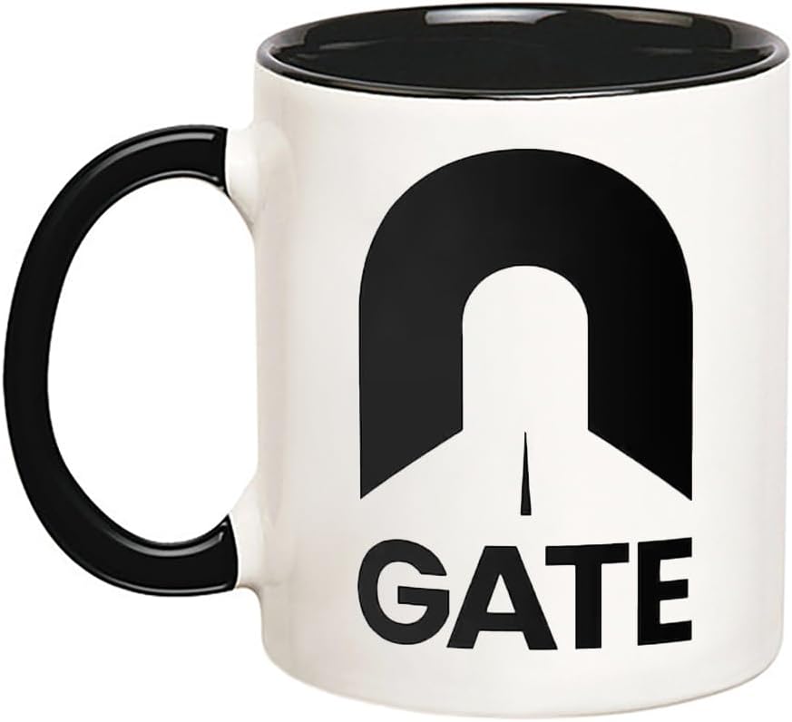 Taza Café Gate Labs 11oz Color Negro