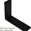 3 Soportes Encimera 8" Acero 3/8" Resistentes